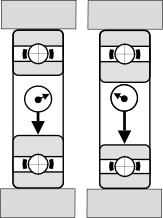 Ball bearing inner ring run out