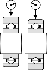 Ball bearing outer ring run out